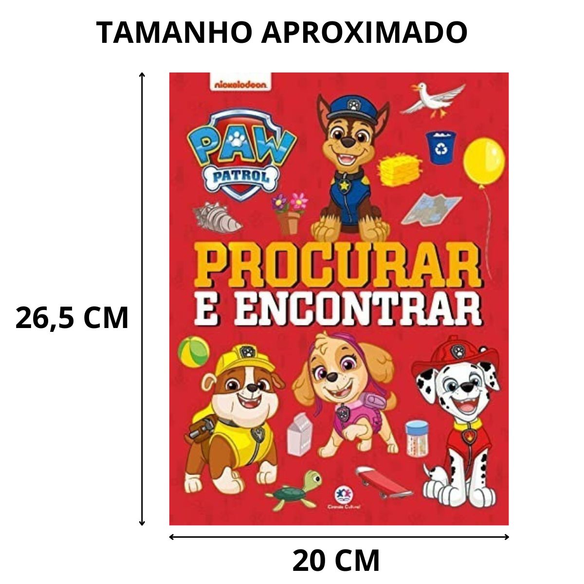 Livro Patrulha Canina - Procurar E Encontrar - Ciranda Cultural Livro Patrulha Canina - Procurar E Encontrar - Ciranda Cultural